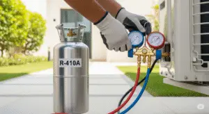 خطوات تعبئة الفريون لمكيف سبليت 