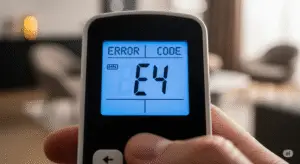 رمز E4 في المكيف
