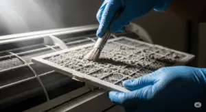 طريقة تنظيف فلتر المكيف العادي والسبليت