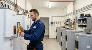 فني سخانات في الكويت يعمل باحترافية ونظافة