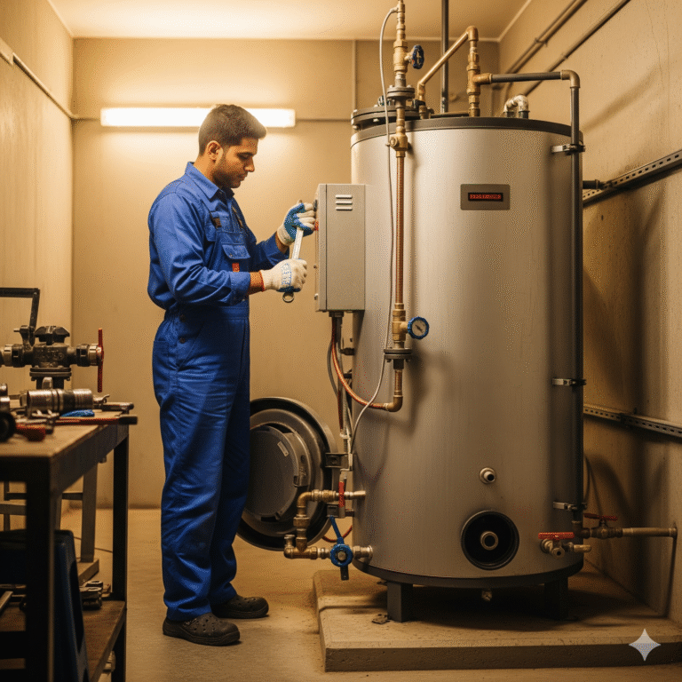 طريقة تنظيف سخان الماء