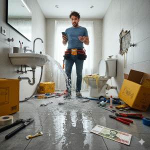 7 أخطاء شائعة عند تركيب الأدوات الصحية بنفسك