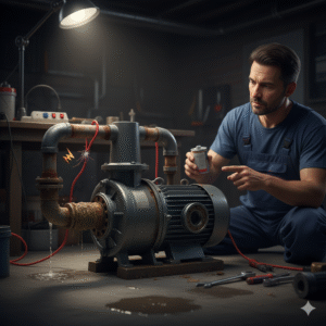 لماذا مضخة الماء لا تعمل